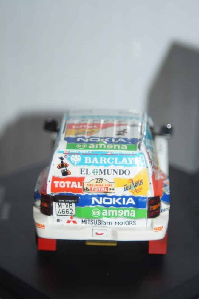 Vitesse skid mitsubishi pajero evo rally paris dakar #257 2000 m.prieto skm099