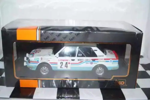 Ixo skoda 130l rally monte carlo #24 j.haugland 1987 1:18 ref 18rmc156.22