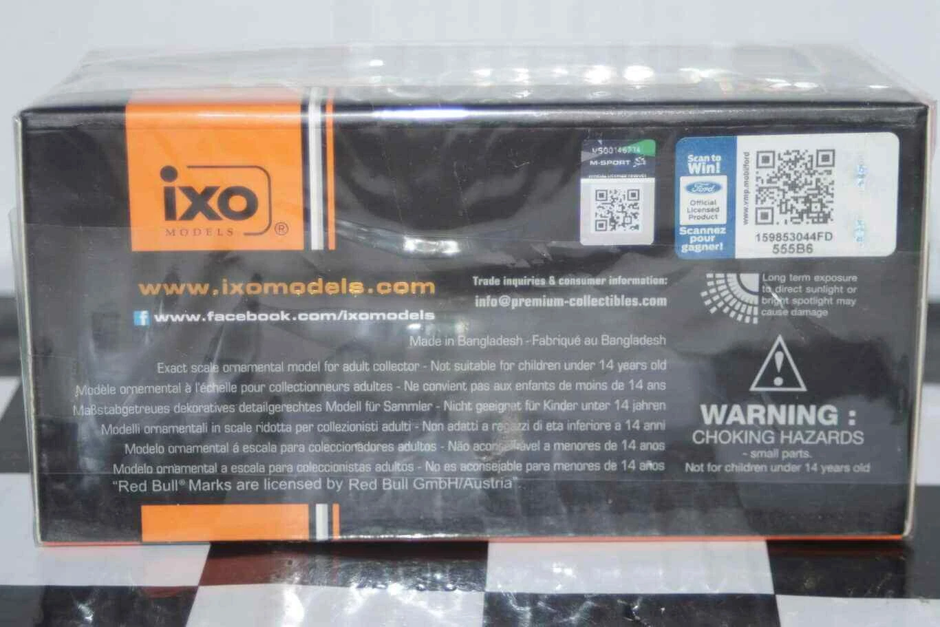 Ixo ford fiesta wrc croatia rally 2021 a.fourmax #16 1/43 ram819a