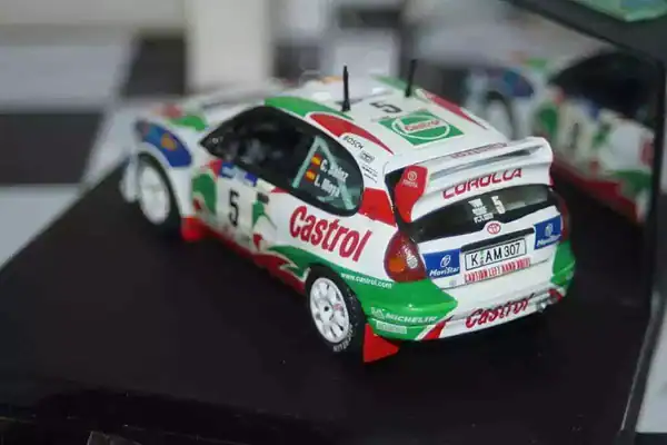 Vitesse toyota corolla wrc new zealand rally #5 1998 c.sainz v98203