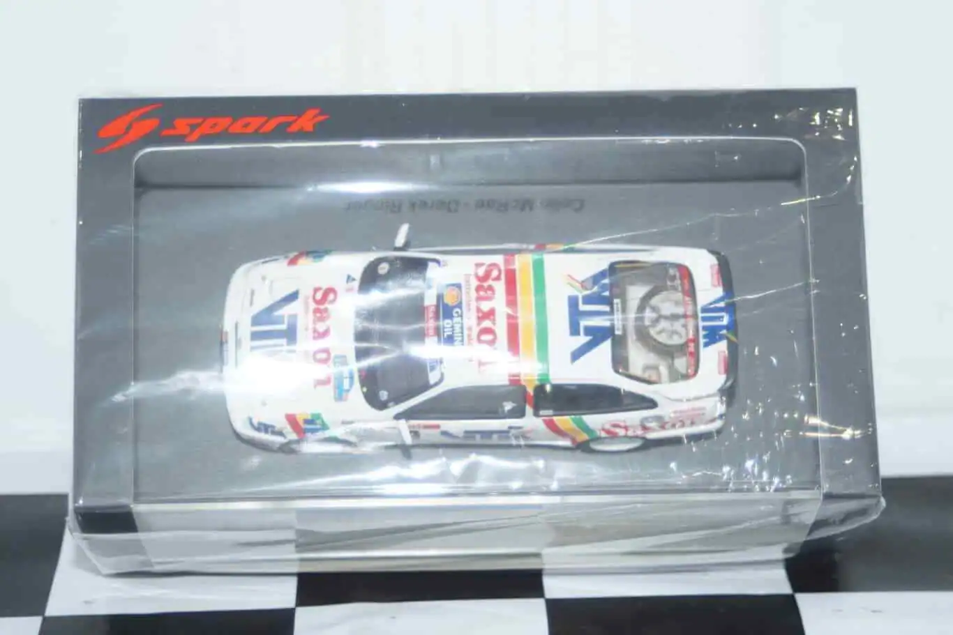 Spark ford sierra rs cosworth 4th ypres 24hr rally 1990 c.mcrae 1:43 resin s8709