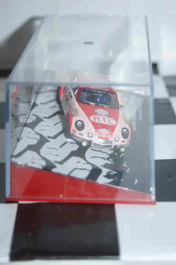 Atlas ixo based alpine renault a110 rally monte carlo 1972 #60 p.moss-carlsson 1/43