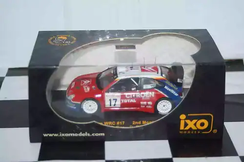 Ixo citroen xsara wrc 2nd rally monte carlo 2003 #17 c.mcrae ram107 1:43