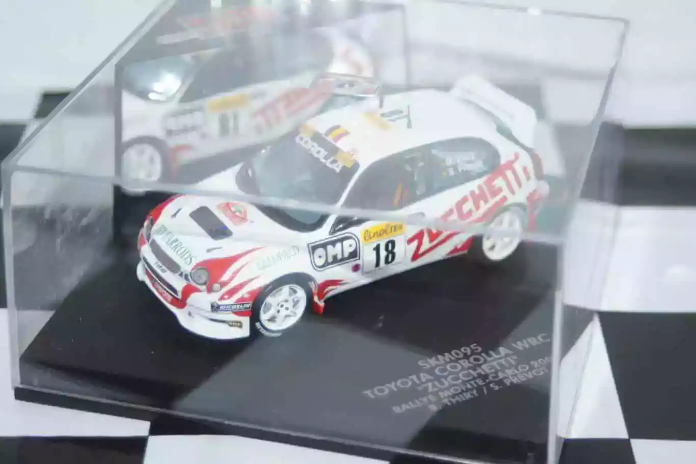 Vitesse skid toyota corolla wrc monte carlo rally #18 2000 b.thiry skm095