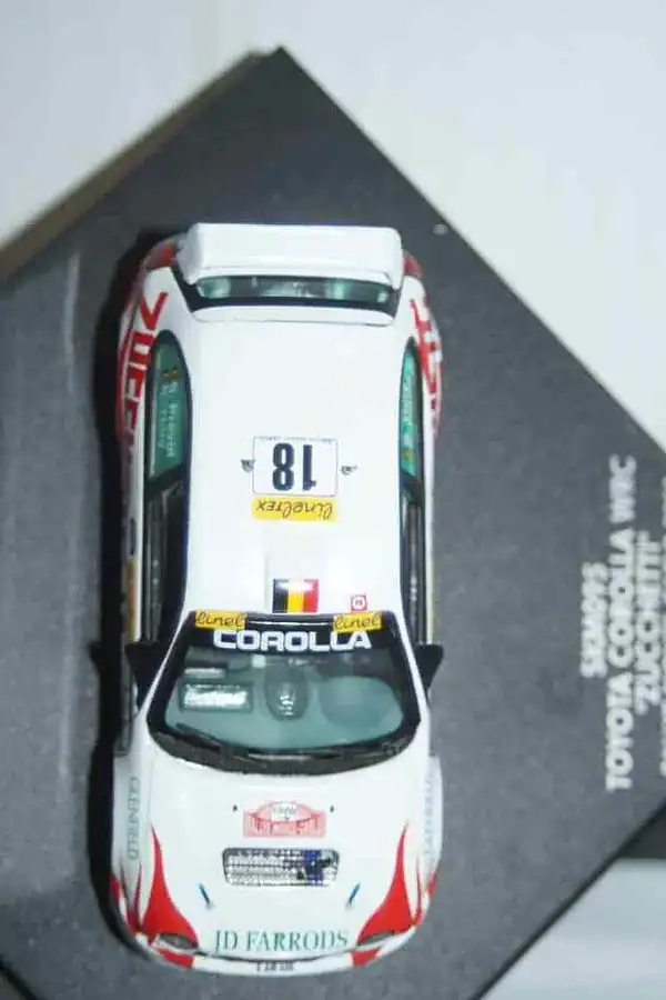 Vitesse skid toyota corolla wrc monte carlo rally #18 2000 b.thiry skm095
