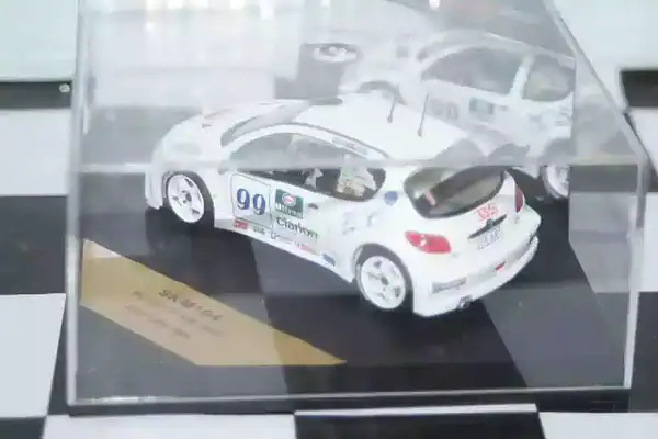 Vitesse skid peugeot 206 wrc test car #99 1999 skm104