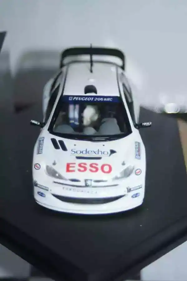 Vitesse skid peugeot 206 wrc test car #99 1999 skm104
