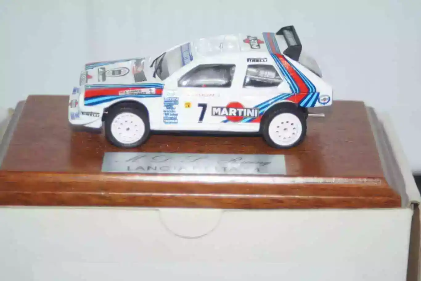 Mds racing lancia s4 monte carlo #7 1986 toivonen built kit 1:43 ref mds r04