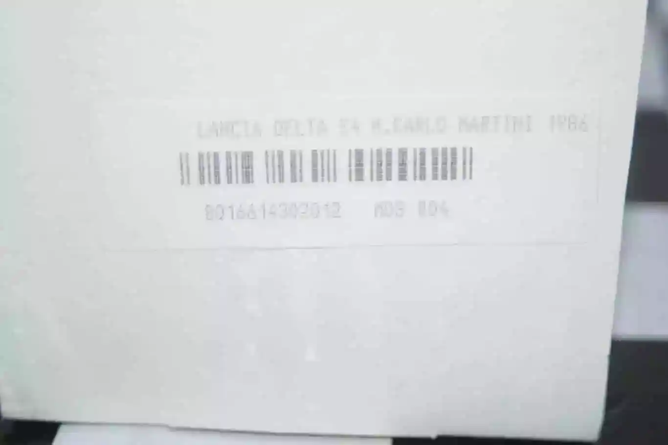 Mds racing lancia s4 monte carlo #7 1986 toivonen built kit 1:43 ref mds r04