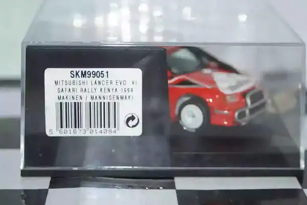 Vitesse skid mitsubishi lancer evo vi safari kenya rally #1 1999 makinen skm99051
