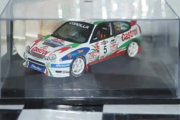 Vitesse toyota corolla wrc san remo rally #5 1998 c.sainz v98205