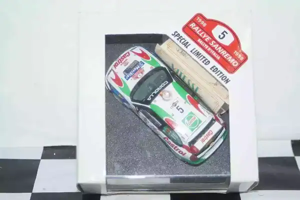 Vitesse toyota corolla wrc san remo rally #5 1998 c.sainz v98205