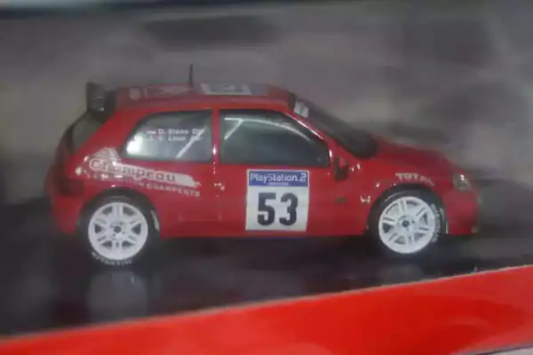 Norev citroen saxo world championship 2001 #53  s.loeb 1:43rd