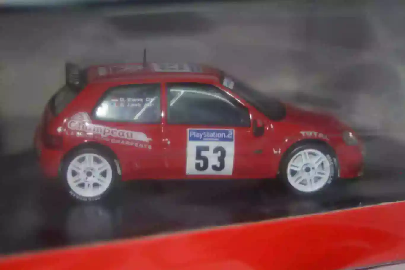 Norev citroen saxo world championship 2001 #53  s.loeb 1:43rd