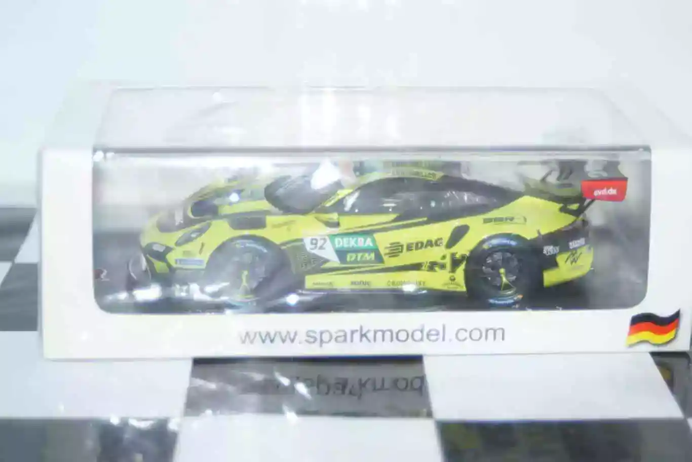 Spark porsche 911 gt3 r ssr performance nurburgring dtm 2021 #92 1:43 sg806