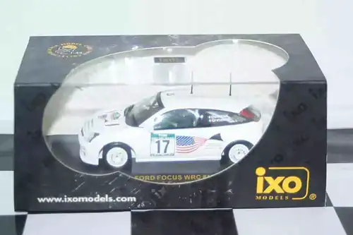 Ixo ford focus wrc #17 new zealand rally 2001 ram034