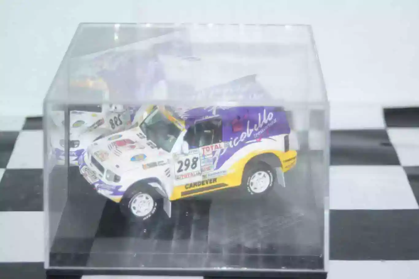 Vitesse skid mitsubishi pajero evo rally granada dakar #298 1999 j.boxoen skm99040