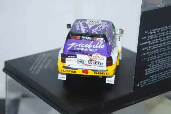 Vitesse skid mitsubishi pajero evo rally granada dakar #298 1999 j.boxoen skm99040