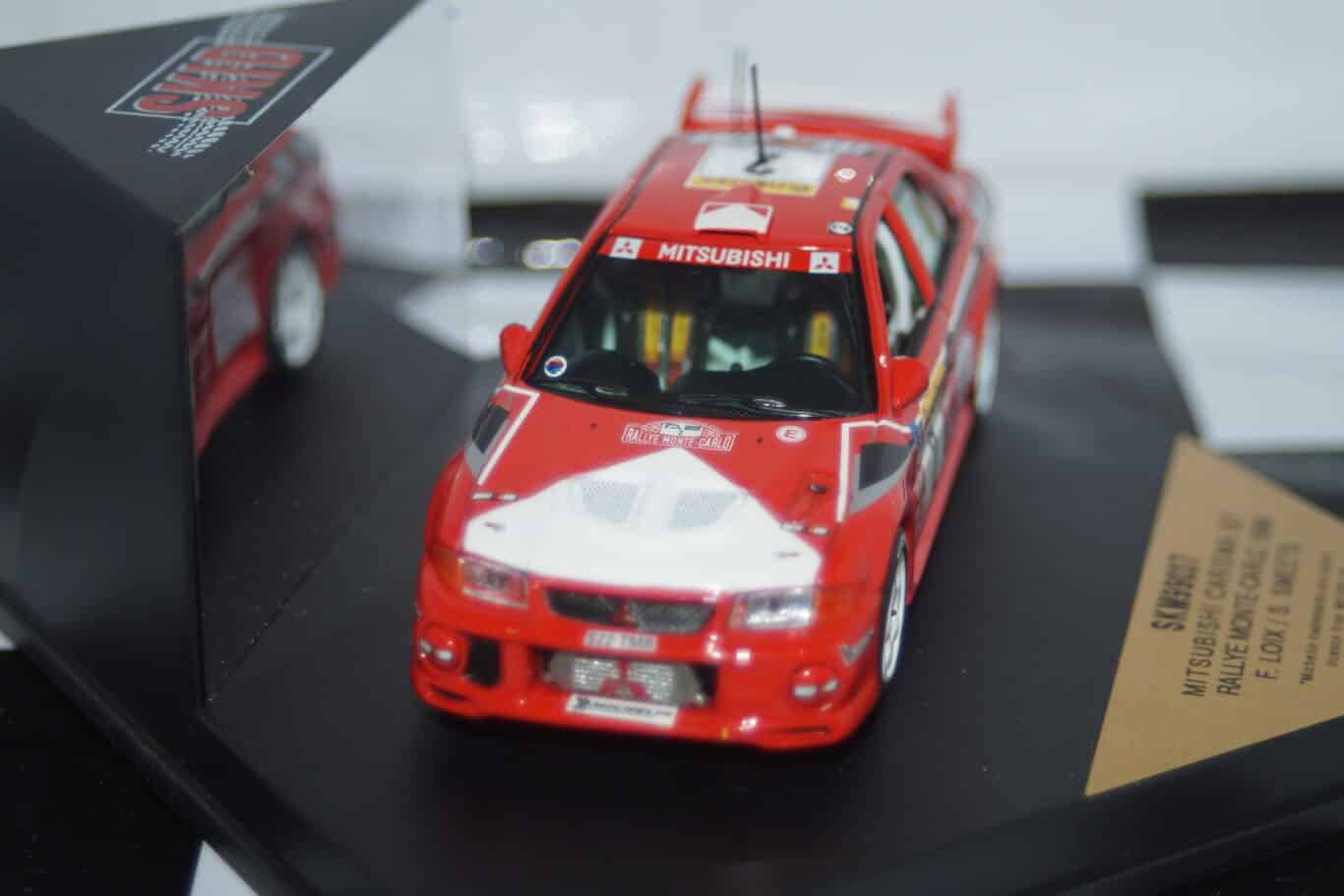 Vitesse skid mitsubishi carisma gt monte carlo rally #2 1999 f.loix skm99037
