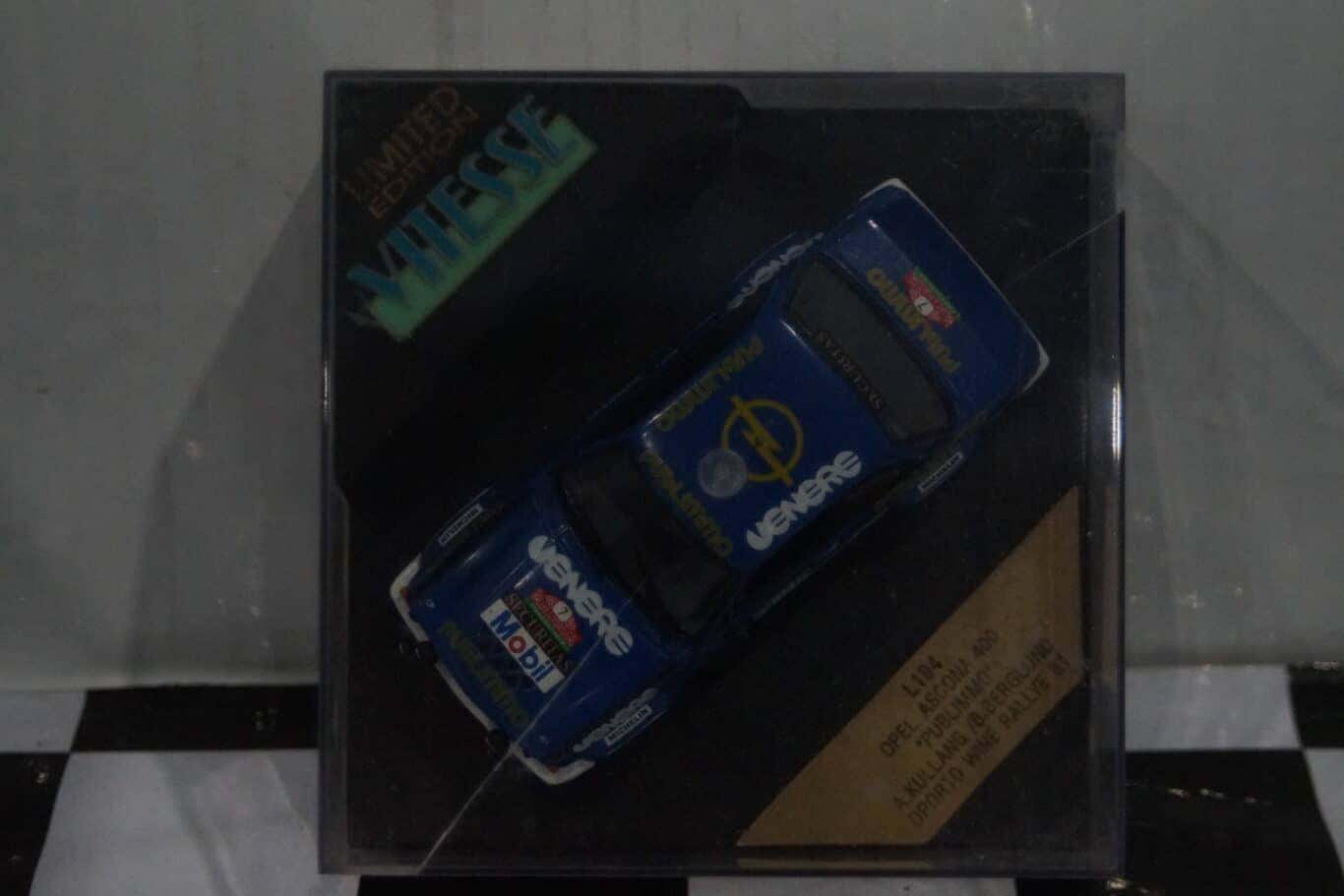 Vitesse opel ascona 400 #7 'publimmo'operto wine rally 1981 ref l194 -cracks in case