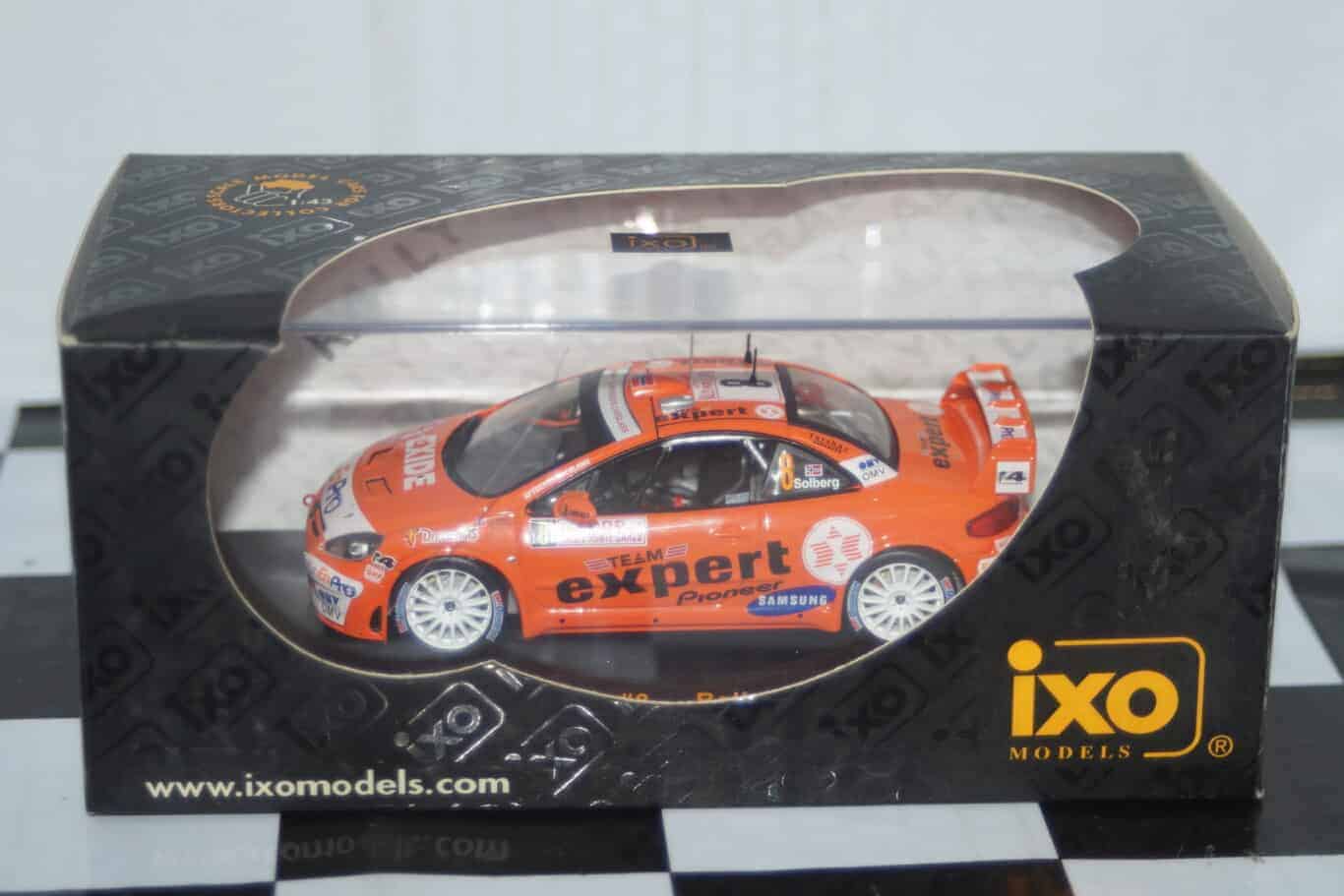 Ixo peugeot 307 wrc #7 rally monte carlo 2006 m.stohl ram212