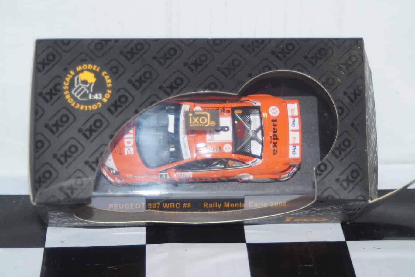 Ixo peugeot 307 wrc #7 rally monte carlo 2006 m.stohl ram212