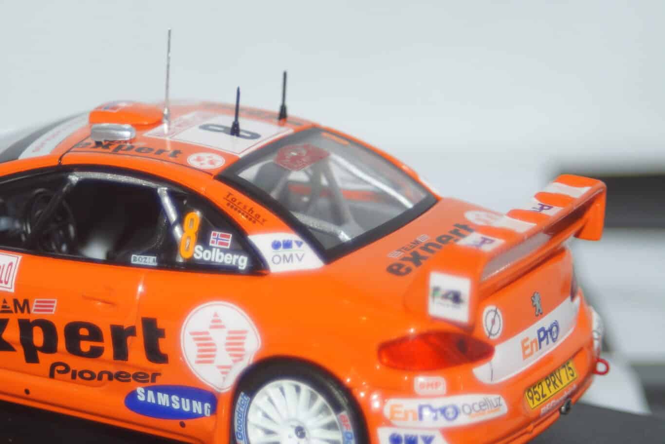 Ixo peugeot 307 wrc #7 rally monte carlo 2006 m.stohl ram212