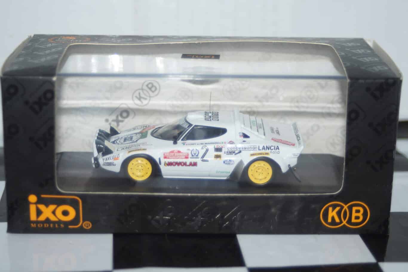 Ixo lancia stratos san remo winner #2 'tony' fassina 1979 1:43 scale lcj011
