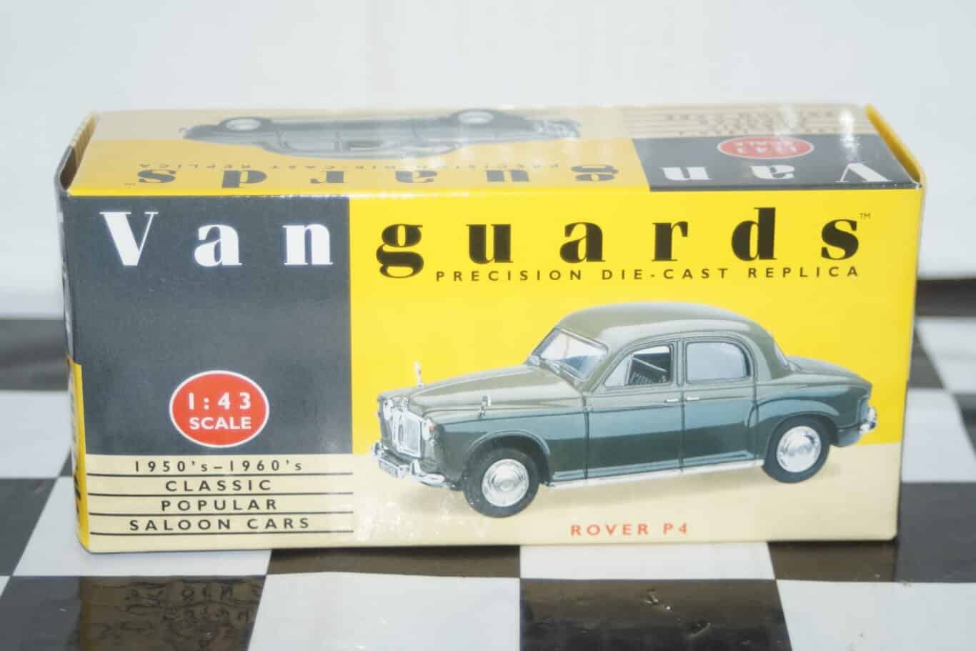 Vanguards rover p4 blue grey va19004 in 1/43rd