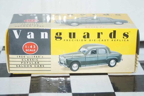 Vanguards rover p4 blue grey va19004 in 1/43rd