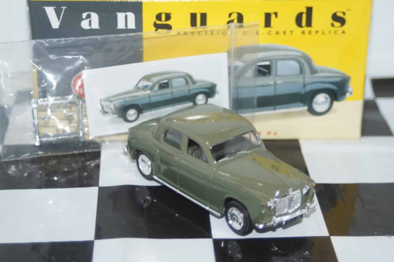 Vanguards rover p4 blue grey va19004 in 1/43rd