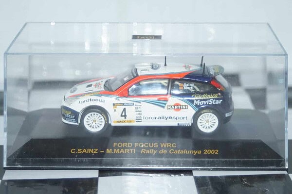 Ixo ford focus rs 02 winner safari rally 2002 mcrae #5 ram087 1/43rd