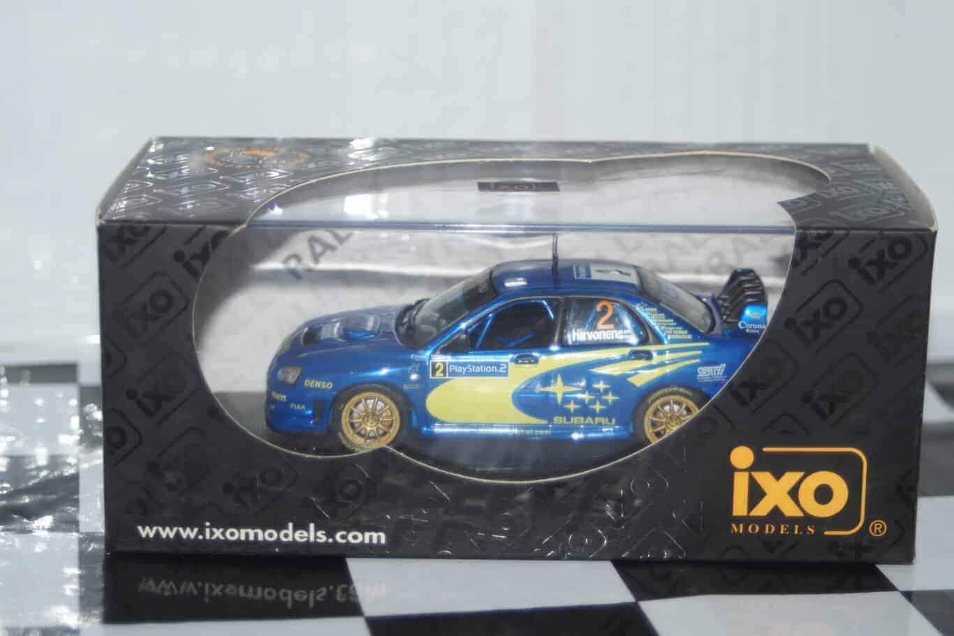 Ixo subaru impreza wrc tour de corse 2004 hirvonen #2 ram157