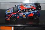 Ixo hyundai i20 n rally1 #11 rally croatia 2023 t.neuville 1:43 ram900.22