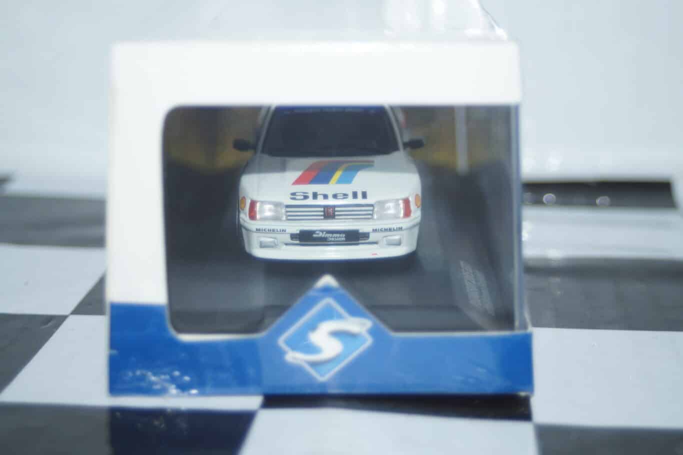 Solido peugeot 205 gti dimma rallye white 1:43rd ref s4310805