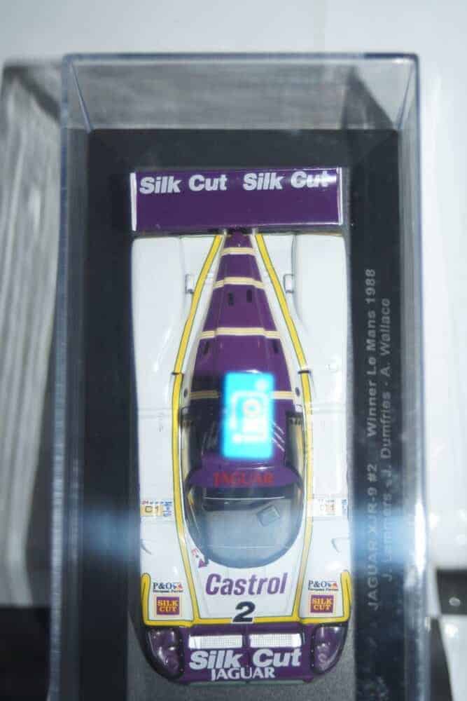 Ixo jaguar xjr-9 #2 le mans winner 1988 diecast 1:43 lm1988