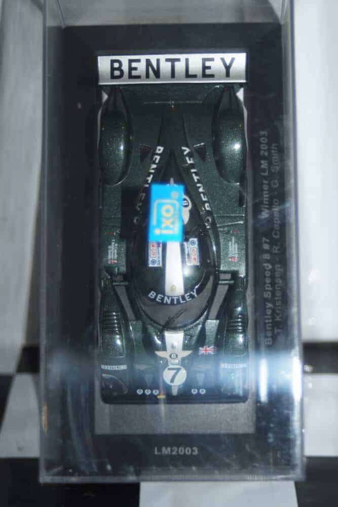 Ixo bentley speed 8 #7 winner le mans 2003 1:43 lm2003