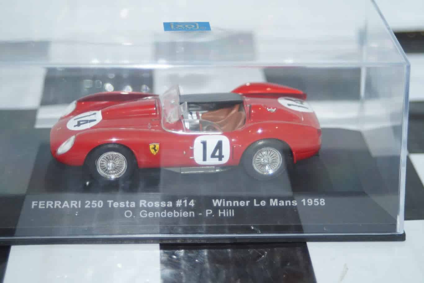 Ixo ferrari 250 tr #14 winner le mans 1958 diecast 1:43 lm1958