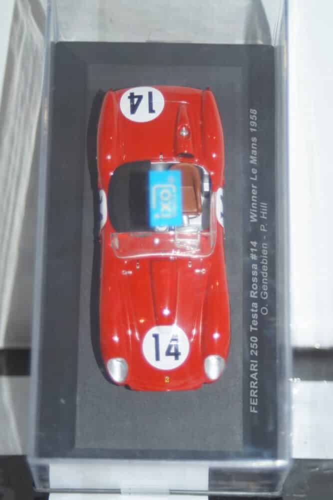 Ixo ferrari 250 tr #14 winner le mans 1958 diecast 1:43 lm1958