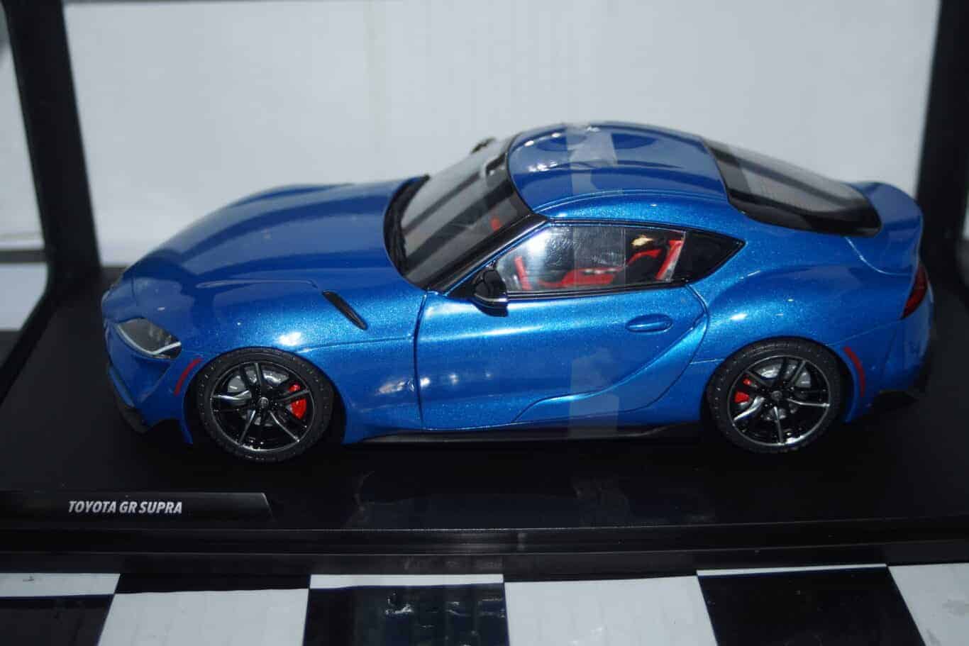 Solido toyota gr supra metallic blue 2021 1:18th ref s1809003