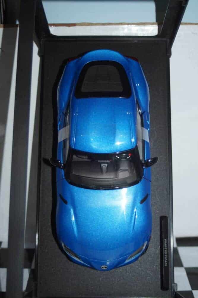 Solido toyota gr supra metallic blue 2021 1:18th ref s1809003