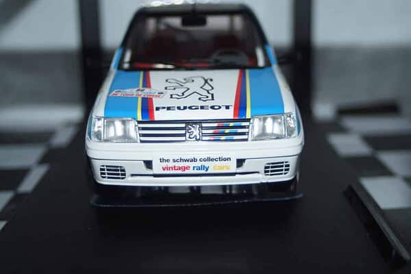 Solido peugeot 205 rallye 1.9l mk1 the schwab collection 1990 1:18th ref s1801716