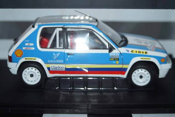 Solido peugeot 205 rallye 1.9l mk1 the schwab collection 1990 1:18th ref s1801716