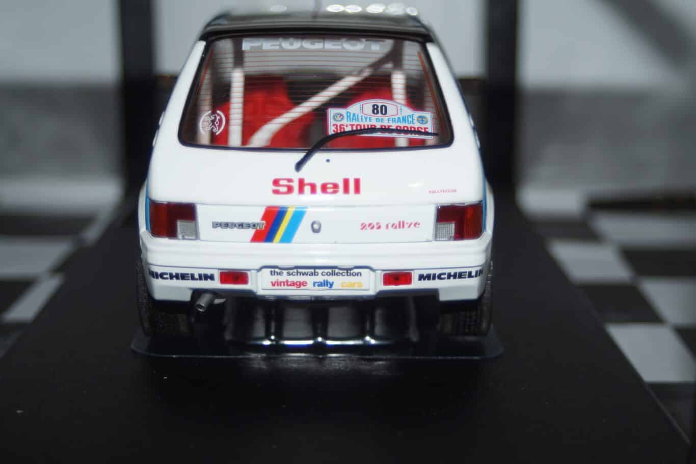 Solido peugeot 205 rallye 1.9l mk1 the schwab collection 1990 1:18th ref s1801716