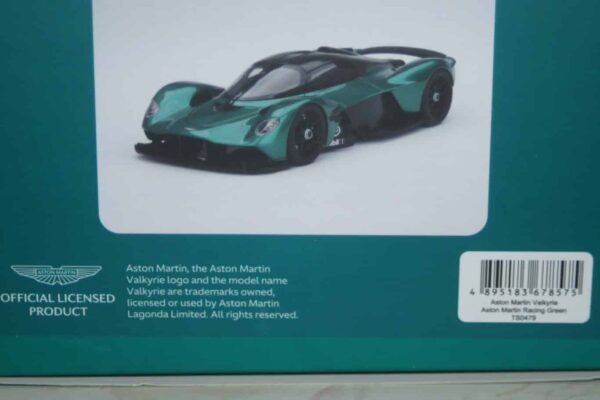 True scale models aston martin valkyrie racing green 1:18 resin ts0479
