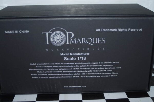 Top marques ford rs 200 evolution white 1:18 resin ltd 500 ref top122a