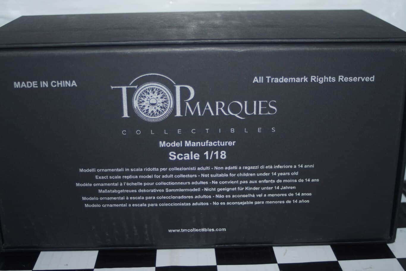 Top marques ford rs 200 evolution white 1:18 resin ltd 500 ref top122a