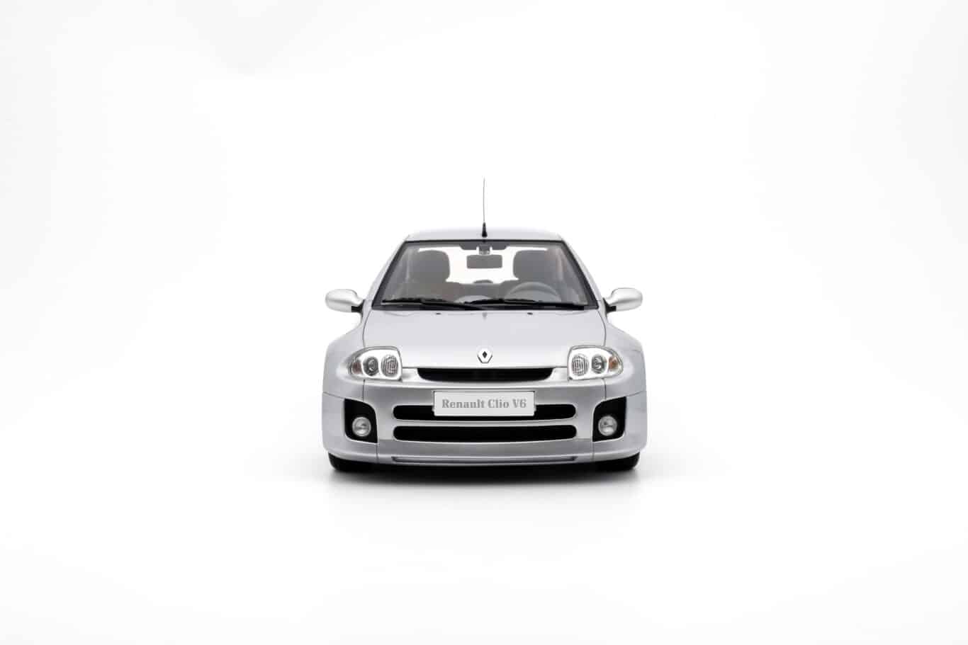 Otto renault clio v6 phase 1 silver 1:18 ot1034