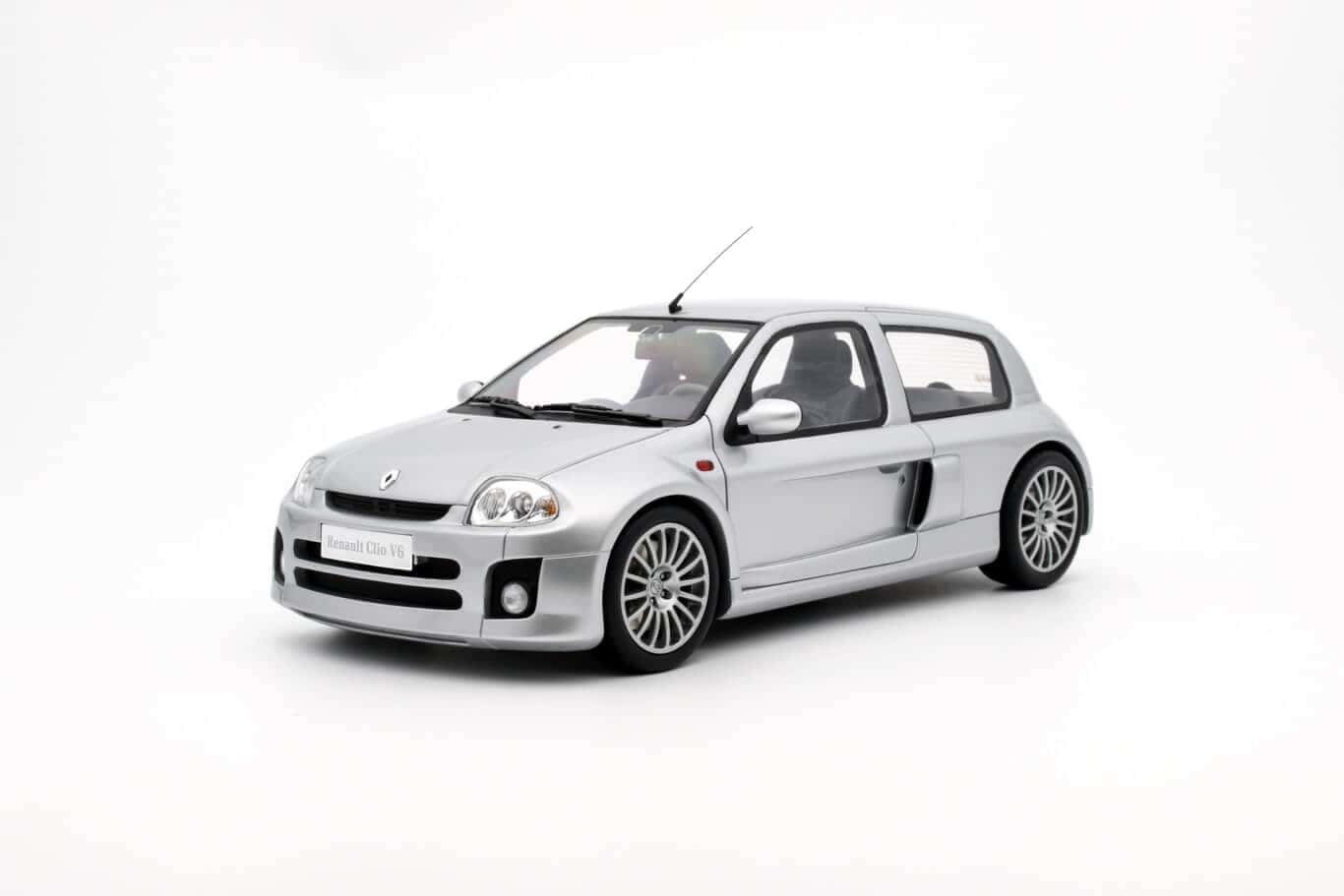 Otto renault clio v6 phase 1 silver 1:18 ot1034