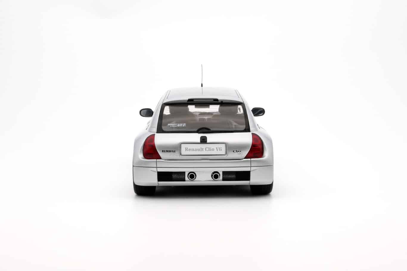 Otto renault clio v6 phase 1 silver 1:18 ot1034